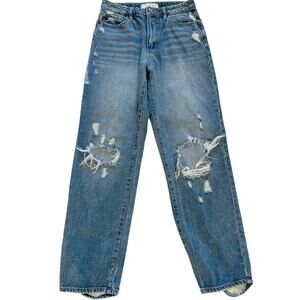 KanCan Jeans, Wrene Ultra High Rise 90's Boyfriend Jeans, Size 5/26
